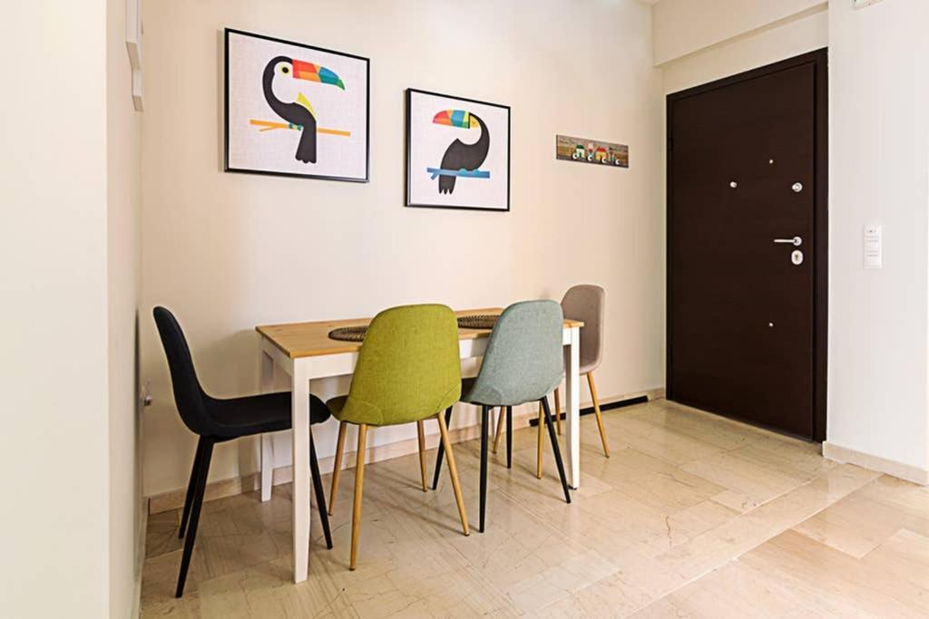 Cozy Flat With 1 Bedroom Next To Metro Station Athen Eksteriør billede