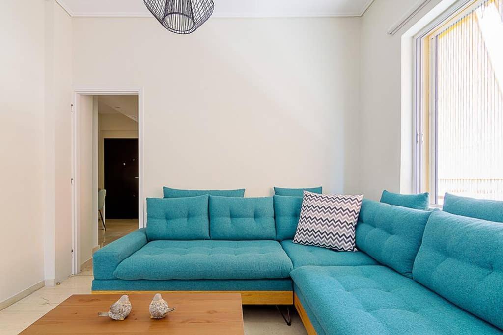 Cozy Flat With 1 Bedroom Next To Metro Station Athen Eksteriør billede